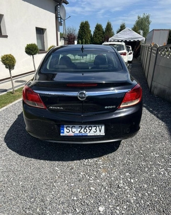 Opel Insignia cena 19900 przebieg: 252000, rok produkcji 2009 z Częstochowa małe 121